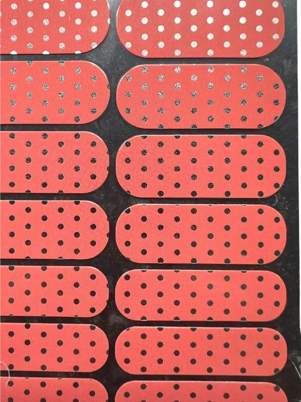 Jamberry Nail Wraps Icy Rose Polka /Sunday Brunch Floral Designs 1 Sheet Each